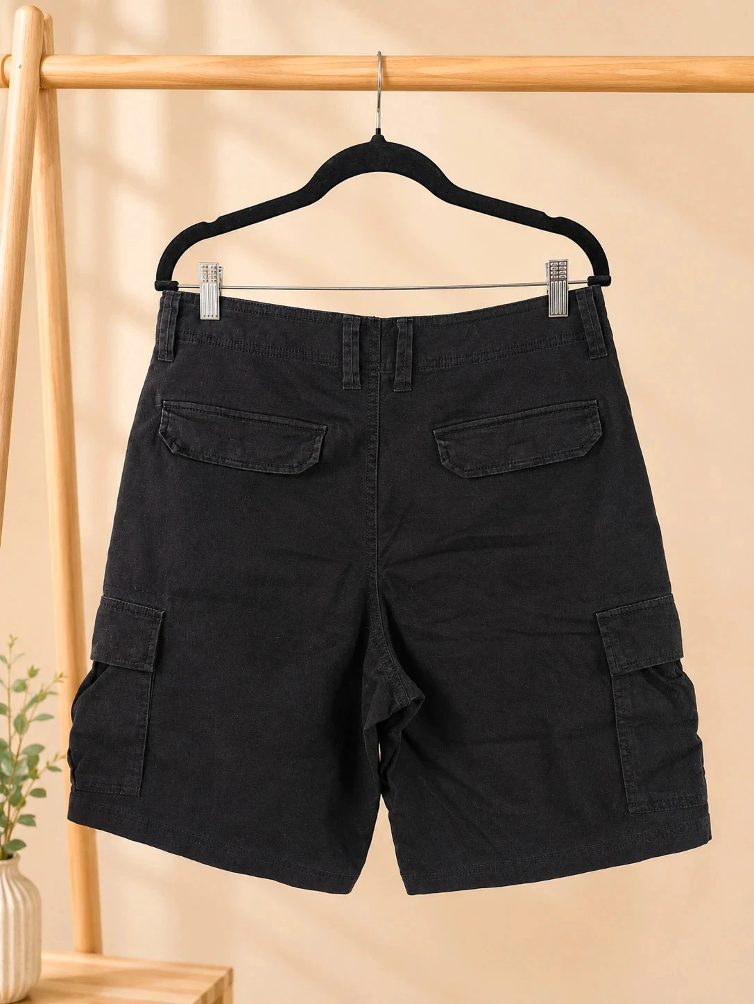 Short cargo homme George W32 noir - Taille 42 FR – photo 2
